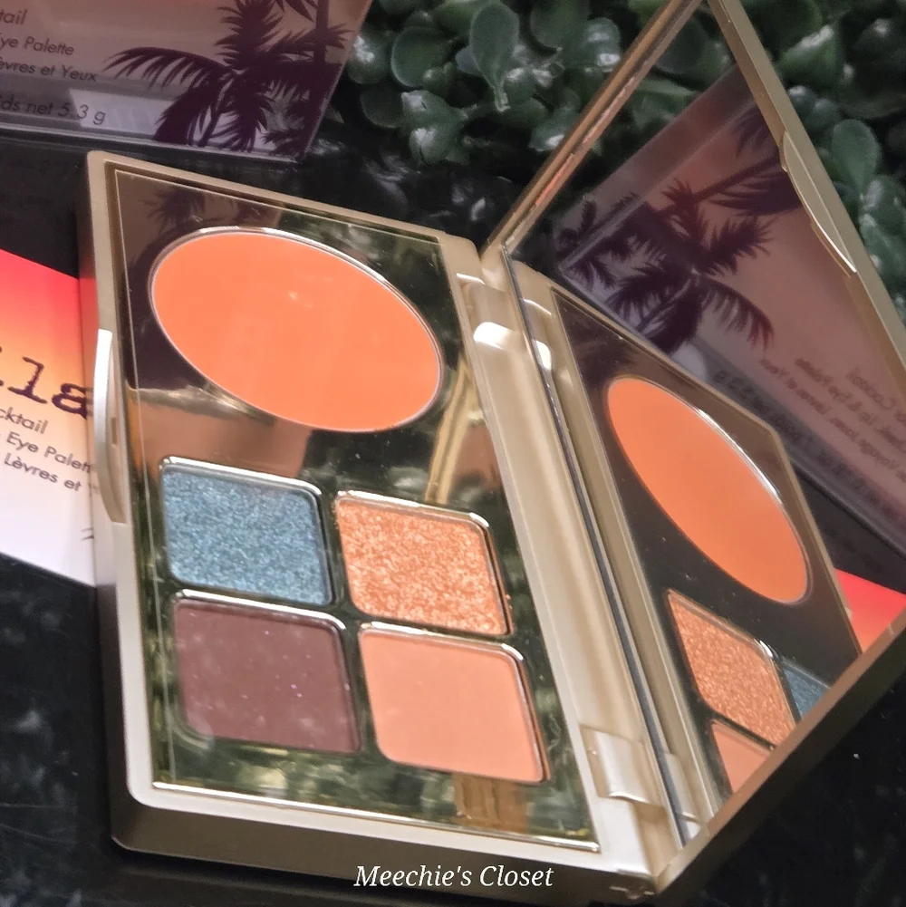 RARE Stila Color Cocktail Travel Palette • TEQUILA SUNRISE • NIB